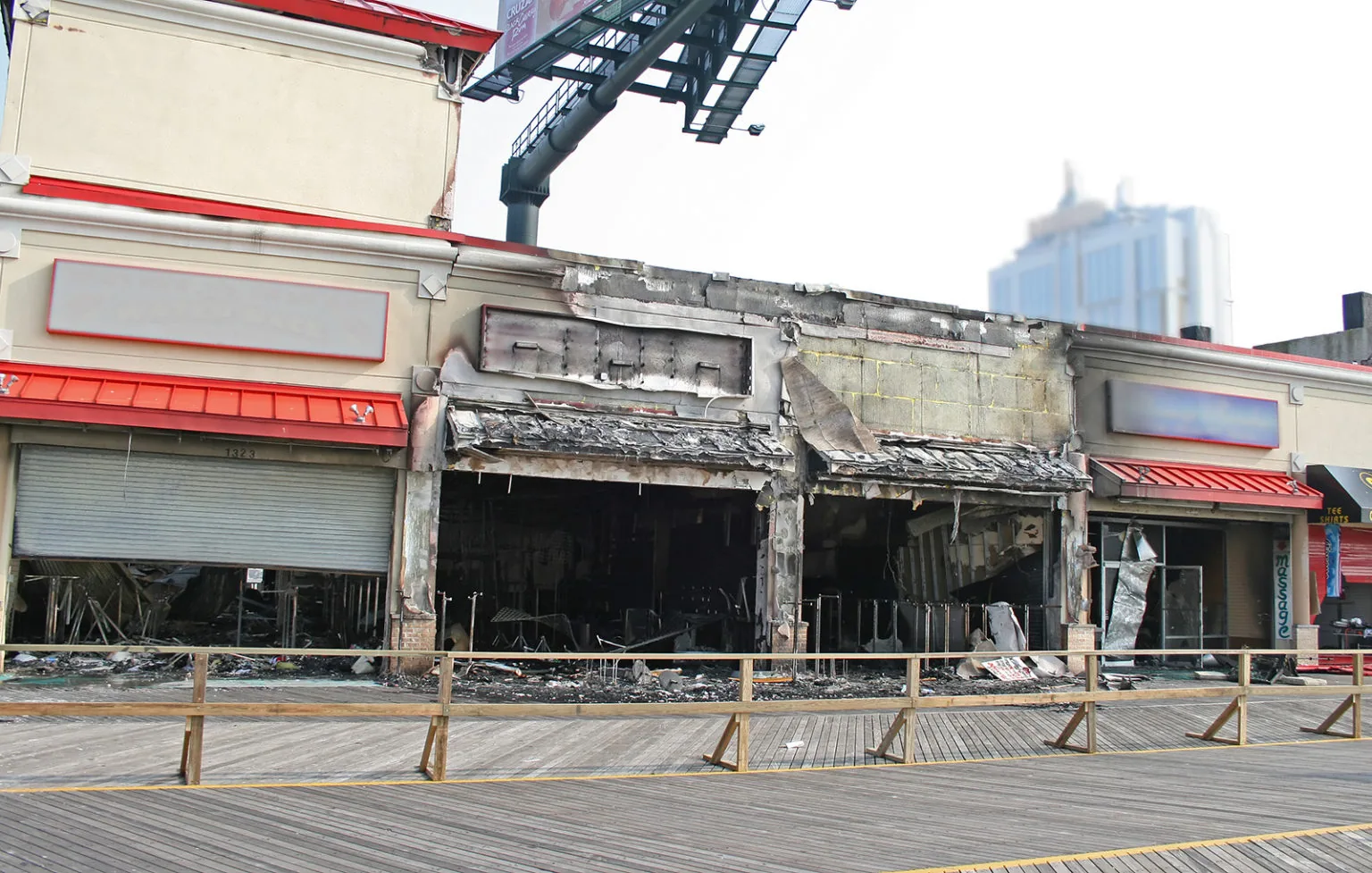 Commercial Fire-Damaged Roof Repair in Murfreesboro, TN