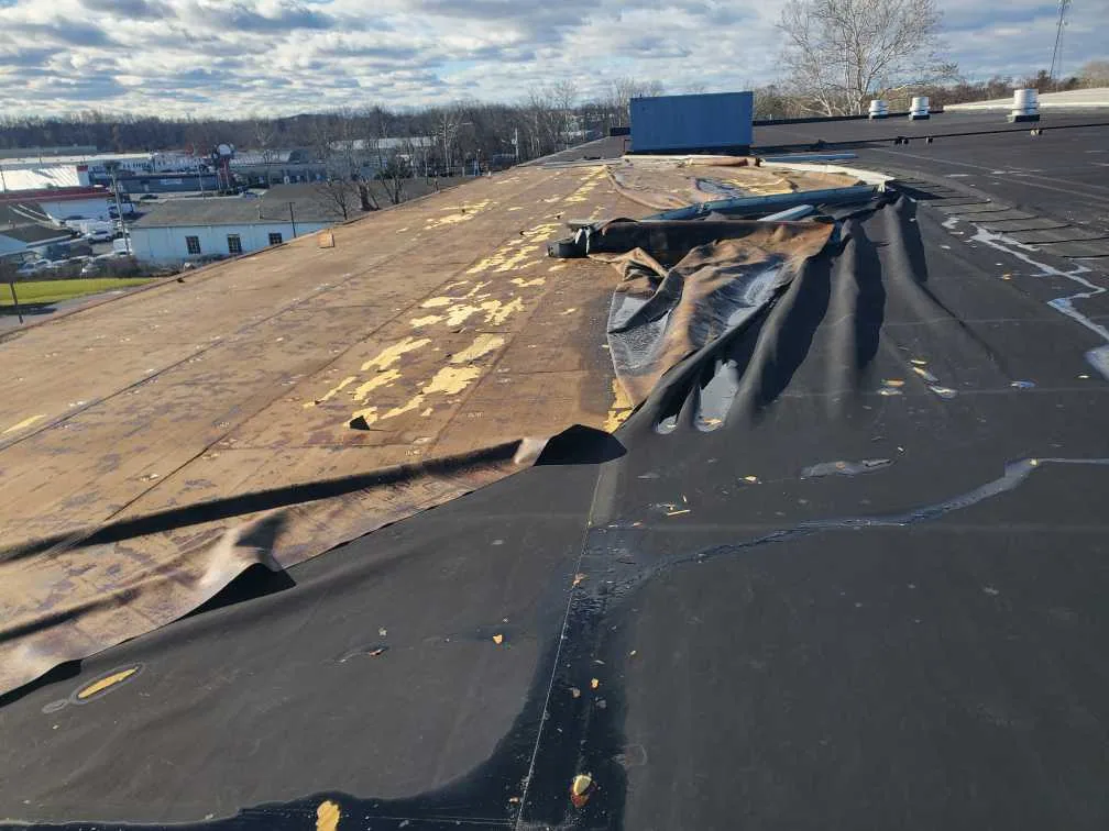 Commercial Storm Damage Roof Repair in Murfreesboro, TN